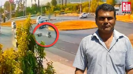 Antalya'da kaza can aldı